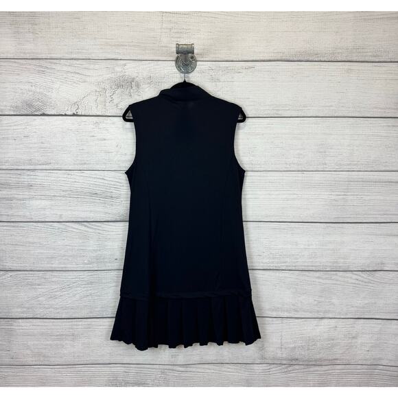 Zyia Active Women's Black Mesh Ivy Classic Clubhouse Golf Tennis Dress Size XL - Picture 8 of 8